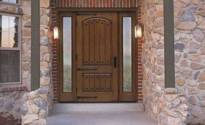 elegant fiberglass exterior doors